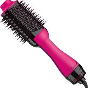 NIB Revlon One-Step Volumizer Hair Brush Dryer Hot Pink